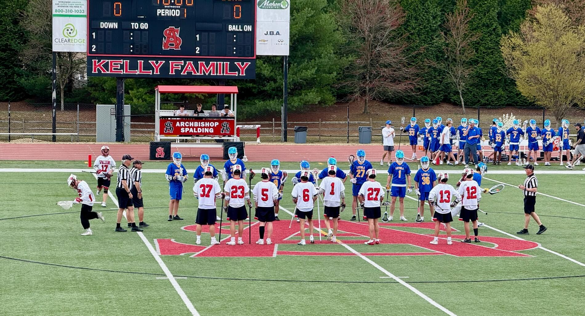 Spalding Lacrosse team