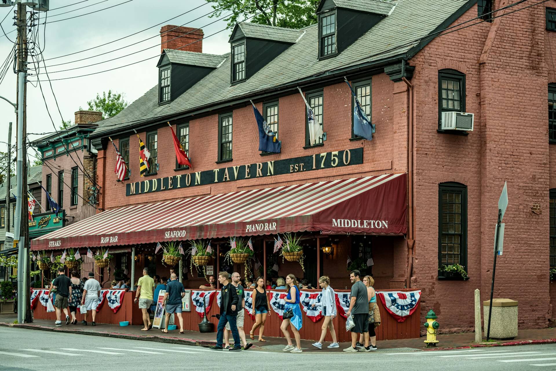 Middleton Tavern in downtown Annapolis